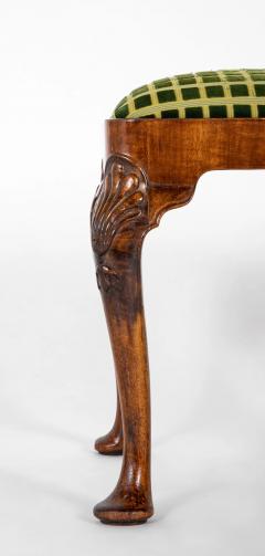 Queen Anne Style Walnut Stool - 3246295