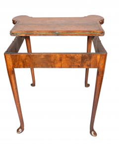 Queen Anne Walnut Games Table - 4246616