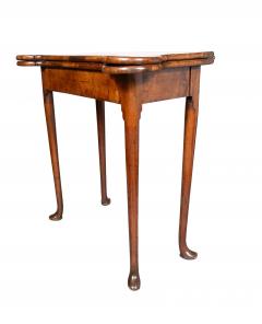 Queen Anne Walnut Games Table - 4246620