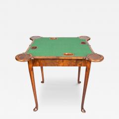 Queen Anne Walnut Games Table - 4250133