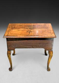 Queen Anne Walnut Lowboy - 4569308