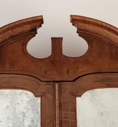 Queen Anne Walnut Secretary Bookcase England circa 1720 and later Restored - 3800366