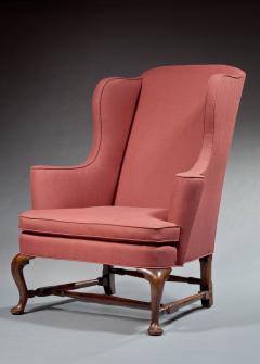 Queen Anne Wing Chair - 106038