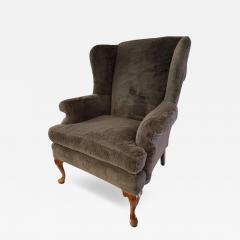 Queen Anne Wingback Chair - 3998721