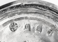 Queen Anne silver taper stick London 1704 Richard Syngin Syng  - 3506445