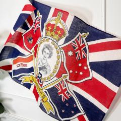 Queen Elizabeth II Coronation Flag 1953 - 4149082