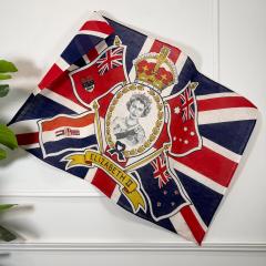 Queen Elizabeth II Coronation Flag 1953 - 4149090