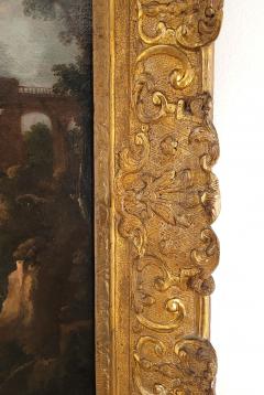 R gence French Landscape in Period Giltwood Frame Attributed to Pierre Patel - 3956067