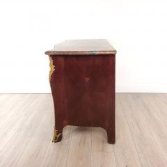 R gence Louis XV Marble Topped Mahogany Commode France circa 1740 - 3975239