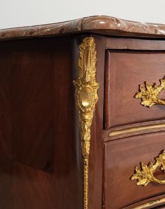 R gence Louis XV Marble Topped Mahogany Commode France circa 1740 - 3975243