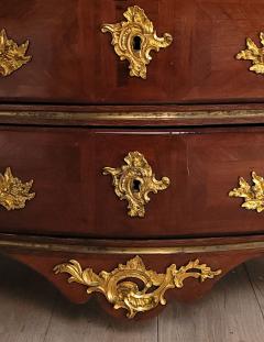 R gence Louis XV Marble Topped Mahogany Commode France circa 1740 - 3975246