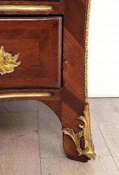 R gence Louis XV Marble Topped Mahogany Commode France circa 1740 - 3975247