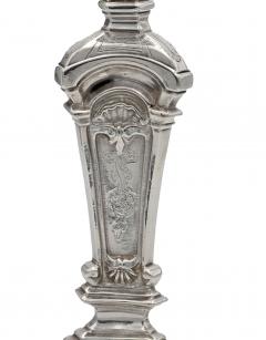 R gence Style Silver Candlestick France circa 1920 - 4208743