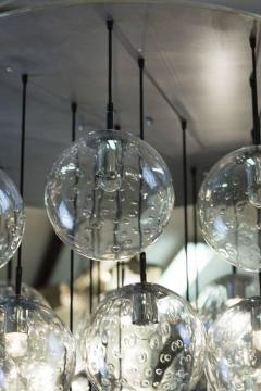 RAAK 1970s huge glass balls chandelier by RAAK Amsterdam - 903808