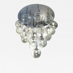 RAAK 1970s huge glass balls chandelier by RAAK Amsterdam - 905601