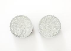 RAAK Pair of Frosted Bubble Dot Glass Wall Lights Sconces by RAAK - 4720643