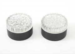 RAAK Pair of Frosted Bubble Dot Glass Wall Lights Sconces by RAAK - 4720651