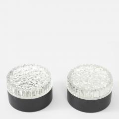 RAAK Pair of Frosted Bubble Dot Glass Wall Lights Sconces by RAAK - 4720653