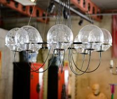 RAAK Raak Chandelier with 8 Bubble Glass Globes - 368336