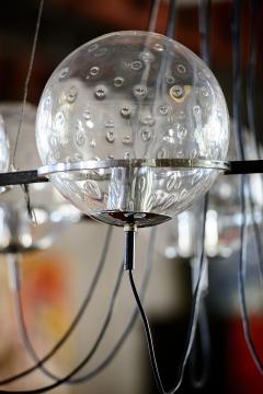 RAAK Raak Chandelier with 8 Bubble Glass Globes - 368338