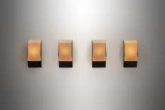 RAAK Set of Four Geometric Wall Lamps by Raak The Netherlands Mid 20th Century - 4240338