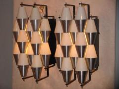 RAAK Two Pairs of Mid Century Modernist Wall Sconces by Raak - 256069
