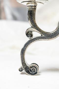 RARE 17 18TH CENTURY DUTCH SILVERED BRONZE CANDELABRA - 3023867