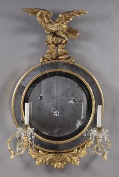 RARE AND UNUSUAL FEDERAL GIRANDOLE MIRROR - 4399227