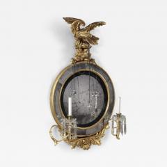 RARE AND UNUSUAL FEDERAL GIRANDOLE MIRROR - 4401181