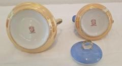 RARE Art Deco Noritake Lusterware Creamer and Sugar Bowl - 4179262