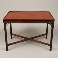 RARE CHIPPENDALE TRAY TOP TEA TABLE - 1753431