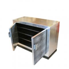 RARE GALUCHAT AND SILVER LEAF SIDEBOARD - 1913776