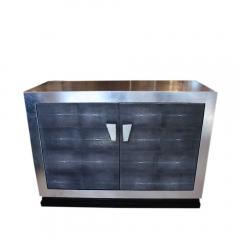RARE GALUCHAT AND SILVER LEAF SIDEBOARD - 1913778