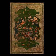 RARE GREEN JAPANNED PEMBROKE TABLE - 2909923