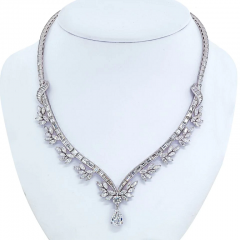 RAYMOND C YARD PLATINUM PS 1 89CT D SI1 GIA NECKLACE - 2777398