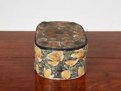 READY TO POST Folk Painted Norwegian Pantry Box - 4495290