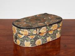 READY TO POST Folk Painted Norwegian Pantry Box - 4495291