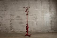 RED PAINTED CAST IRON TALON - 1053673