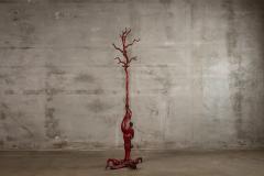RED PAINTED CAST IRON TALON - 1053675