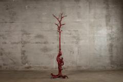 RED PAINTED CAST IRON TALON - 1053676