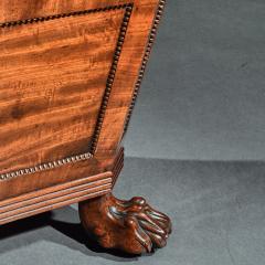 REGENCY MAHOGANY WINE COOLER CELLARETTE OF SARCOPHAGUS FORM - 1851120