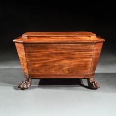 REGENCY MAHOGANY WINE COOLER CELLARETTE OF SARCOPHAGUS FORM - 1851122