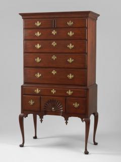 REUBEN EVANS A Rare Signed Highboy - 3941814