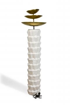 ROOMS Continental Contemporary Miami Floor Lamp - 4613233