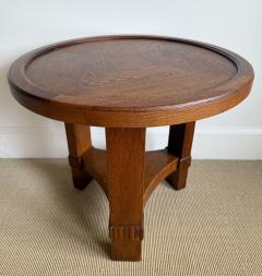 ROUND OAK TABLE - 4570414