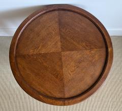 ROUND OAK TABLE - 4570417
