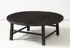 ROUND WEATHERED COFFEE TABLE - 3996167