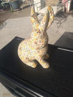 Rabbit covered in Fabric - 3877884