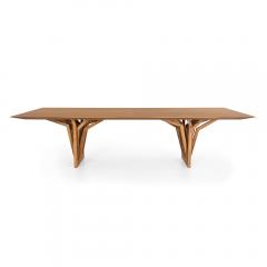 Radi Dining Table with a Teak Roofing Anchor Table Base - 2299213