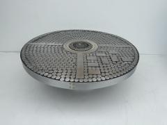 Raf Verjans Aluminum Brutalist Mosaic Coffee Table - 3134164